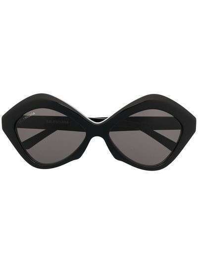 Balenciaga Eyewear солнцезащитные очки Dynasty в геометричной оправе