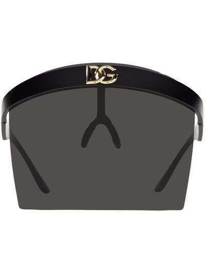 Dolce & Gabbana Eyewear солнцезащитные очки с затемненными линзами