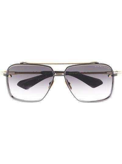 Dita Eyewear солнцезащитные очки Mach 6 в квадратной оправе