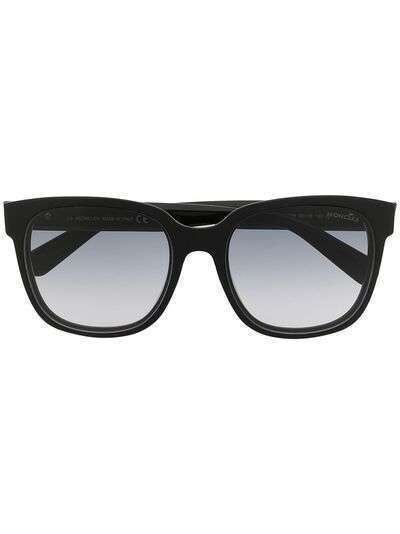 Moncler Eyewear солнцезащитные очки трапециевидной формы