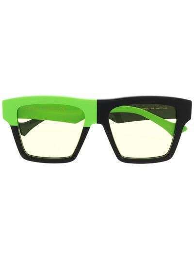 Gucci Eyewear two-tone square-frame sunglasses