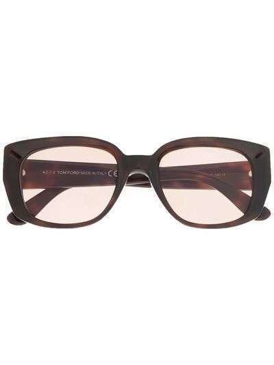 TOM FORD Eyewear солнцезащитные очки Raphael в квадратной оправе