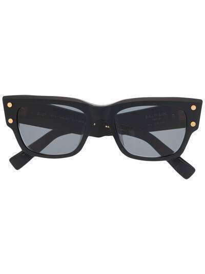 Balmain Eyewear солнцезащитные очки B-IV в массивной оправе