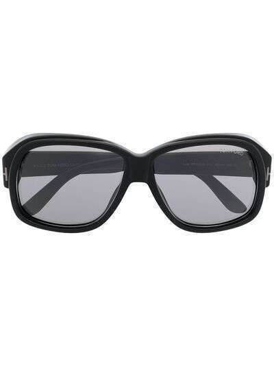 Tom Ford Eyewear солнцезащитные очки Lyle в массивной оправе