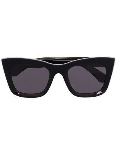 Retrosuperfuture затемненные солнцезащитные очки в оправе 'кошачий глаз'