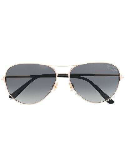 Tom Ford Eyewear солнцезащитные очки-авиаторы Clark