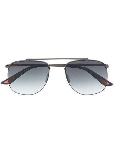 Christian Roth солнцезащитные очки-авиаторы с эффектом градиента