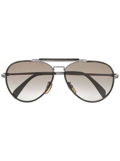 Eyewear by David Beckham солнцезащитные очки-авиаторы с затемненными линзами