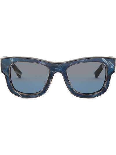 Dolce & Gabbana Eyewear солнцезащитные очки Domenico в прямоугольной оправе