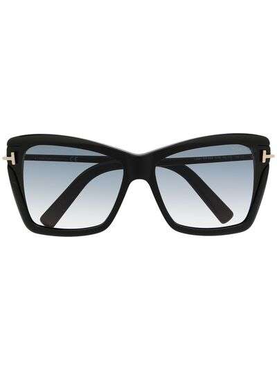 TOM FORD Eyewear солнцезащитные очки в оправе 'кошачий глаз'