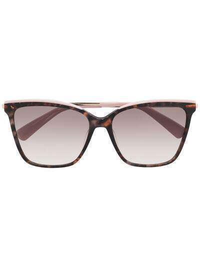 Longchamp солнцезащитные очки в квадратной оправе
