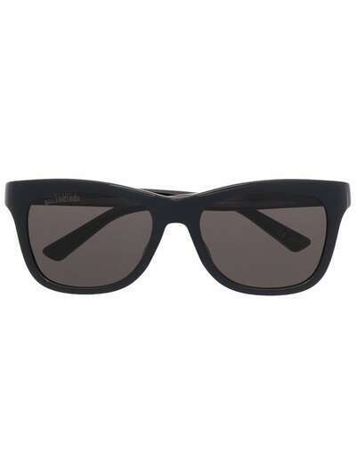 Balenciaga Eyewear солнцезащитные очки Side в D-образной оправе