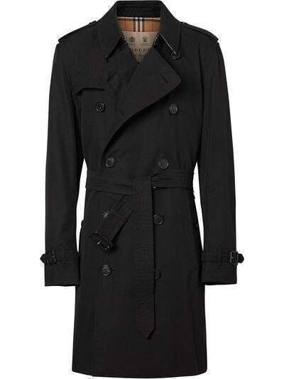 Burberry пальто The Kensington Heritage длины миди