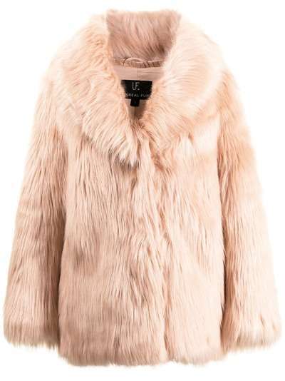 Unreal Fur шуба Premium Rose из искусственного меха