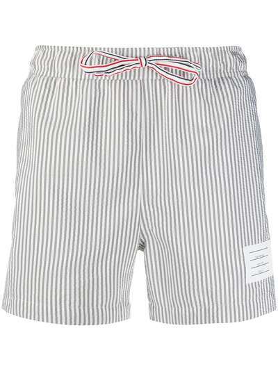 Thom Browne плавки-шорты с принтом