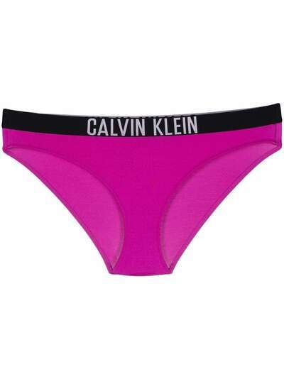 Calvin Klein плавки бикини с логотипом на поясе