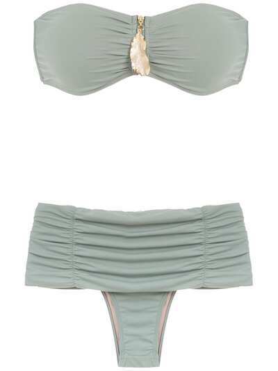 Brigitte ruched bikini set