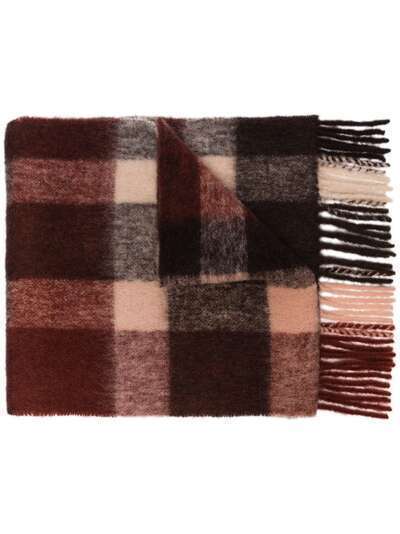 Holzweiler Ibisco checked scarf