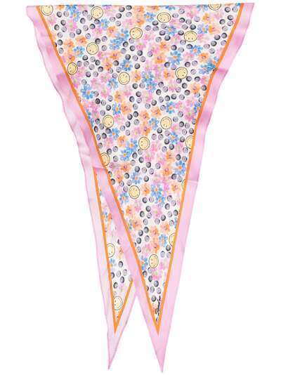SANDRO шарф с цветочным принтом