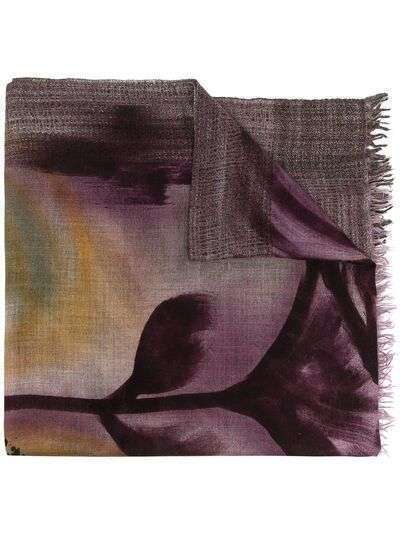 Faliero Sarti шарф с абстрактным принтом