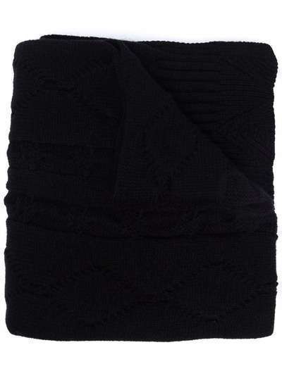 Pinko cable knit scarf