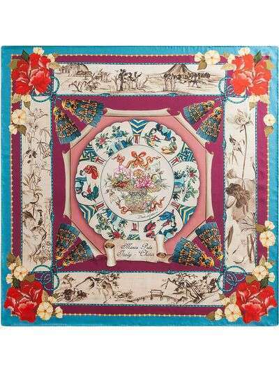 Dolce & Gabbana платок с принтом Silk Road