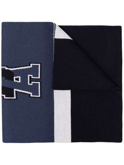 Boss Hugo Boss шарф вязки интарсия с логотипом