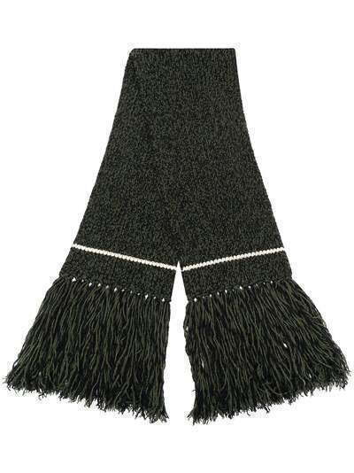 colville шарф крупной вязки с бахромой
