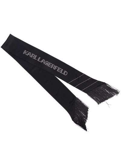 Karl Lagerfeld шарф с заклепками