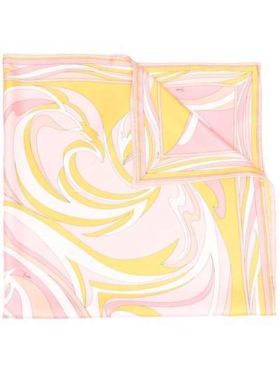 Emilio Pucci платок с абстрактным принтом
