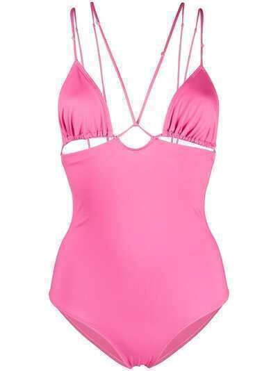 Jacquemus strappy cut-out detail swimsuit