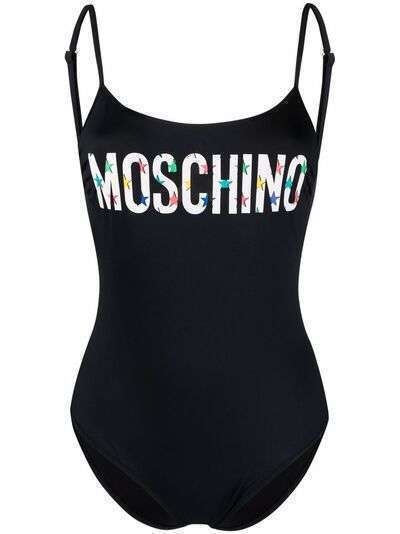 Moschino плавки бикини с логотипом