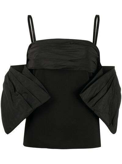 Givenchy блузка с объемными рукавами