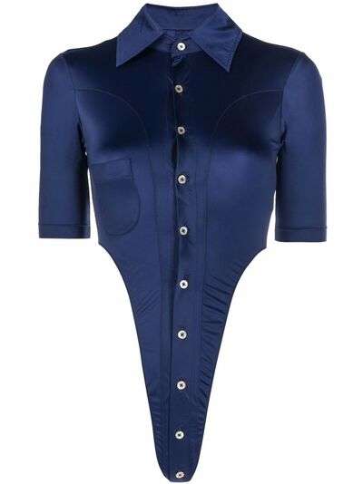 Ninamounah блузка Bipeds с вырезами