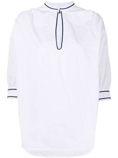 Polo Ralph Lauren блузка с вырезом капелькой