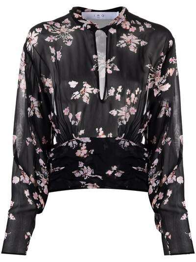 IRO блузка с цветочным принтом