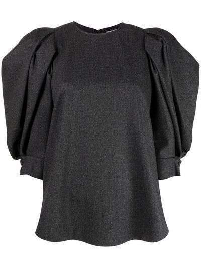 Giorgio Armani блузка с объемными рукавами