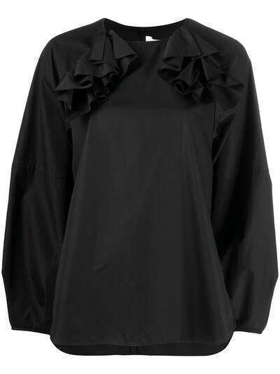 Comme Des Garçons Noir Kei Ninomiya блузка с оборками