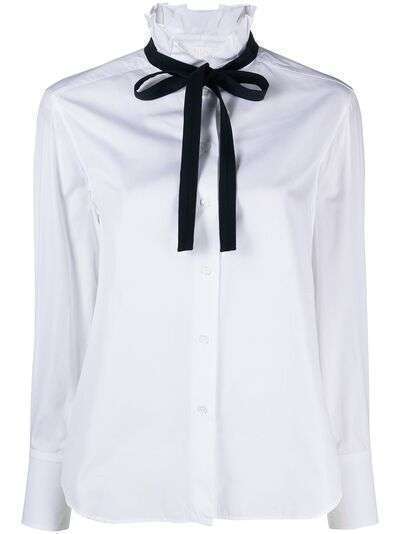 Chloé блузка с высоким воротником