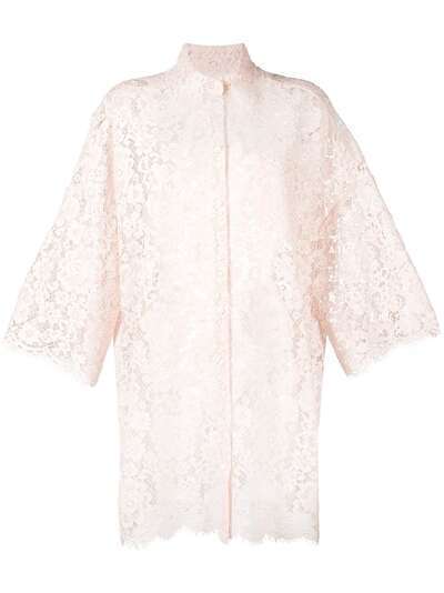 Dolce & Gabbana кружевная блузка свободного кроя