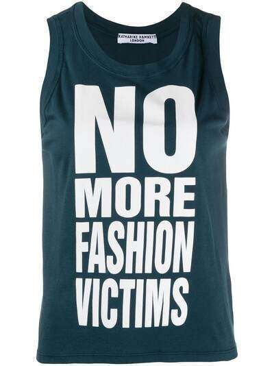 Katharine Hamnett London топ No More Fashion Victims