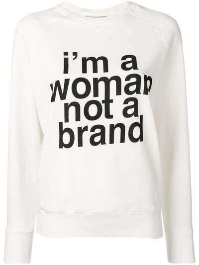 Erika Cavallini "свитер I'm a Woman, Not a Brand"