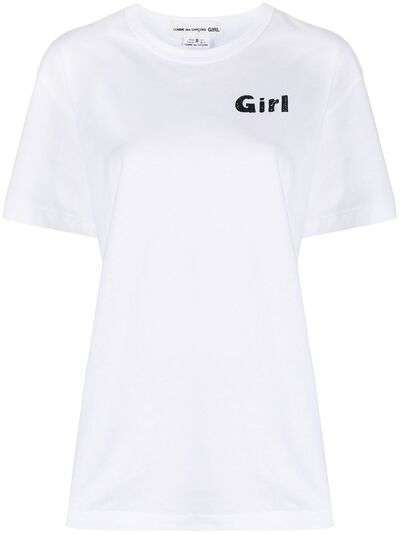 Comme Des Garçons Girl футболка с логотипом