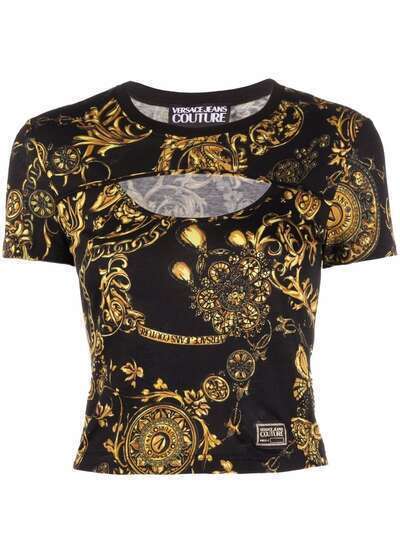 Versace Jeans Couture футболка с принтом Regalia Baroque