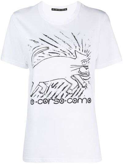 10 CORSO COMO футболка с графичным принтом