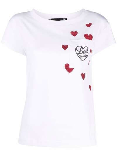 Love Moschino футболка с узором