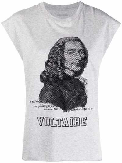 Zadig&Voltaire футболка с фотопринтом