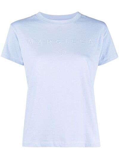 MM6 Maison Margiela однотонная футболка