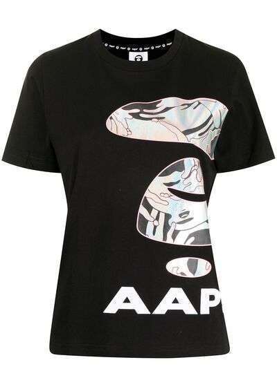 AAPE BY *A BATHING APE® футболка с графичным принтом