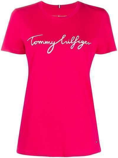 Tommy Hilfiger organic cotton logo T-shirt